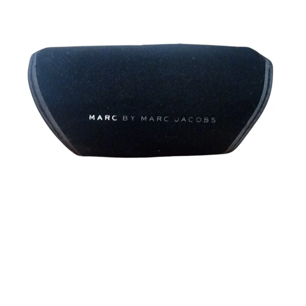 Marc By Marc Jacobs Sunglasses Case Black Soft Velvet Designer Large